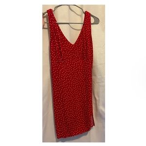 Reformation mini slip dress